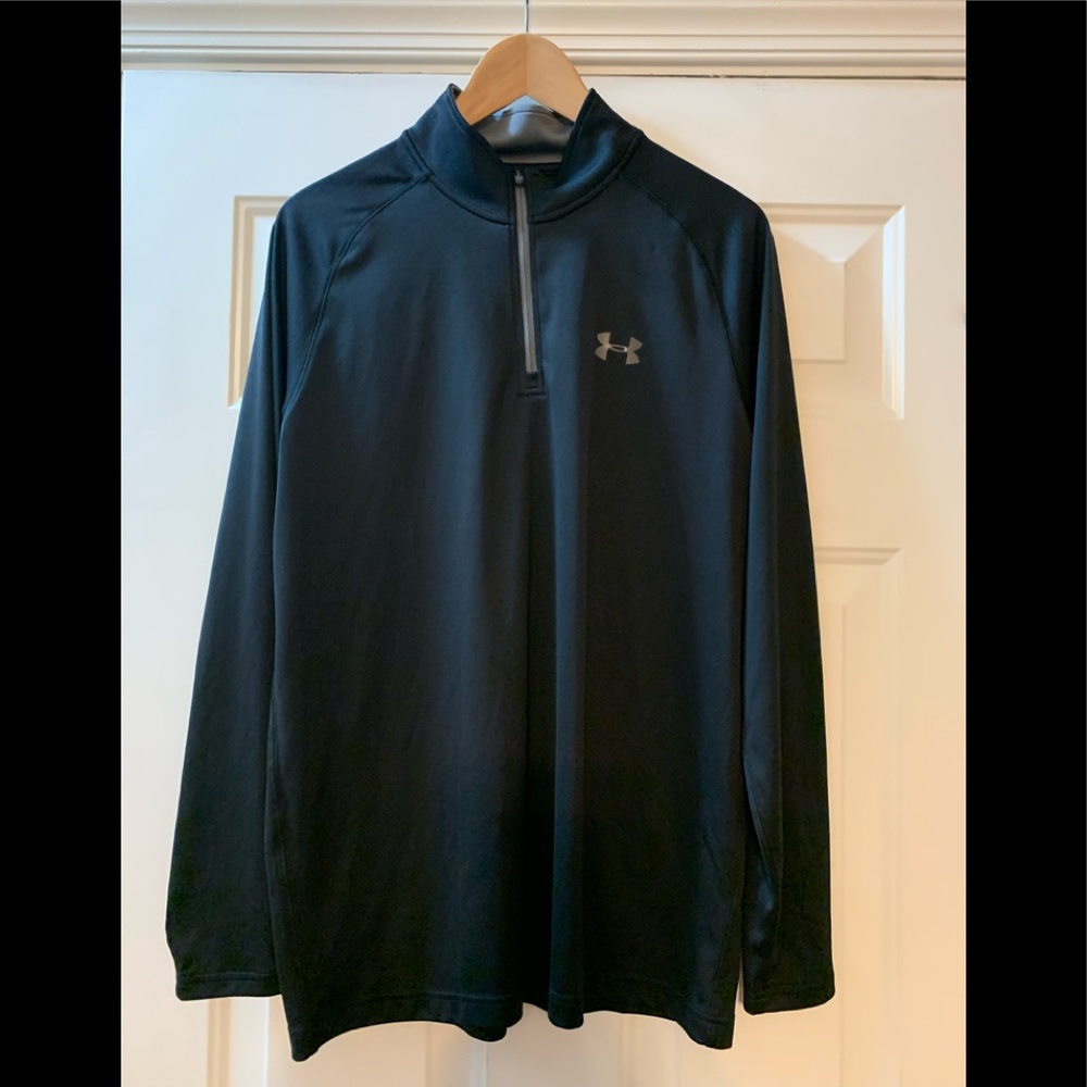 Under Armour Heat Gear 3/4 zipper pullover.